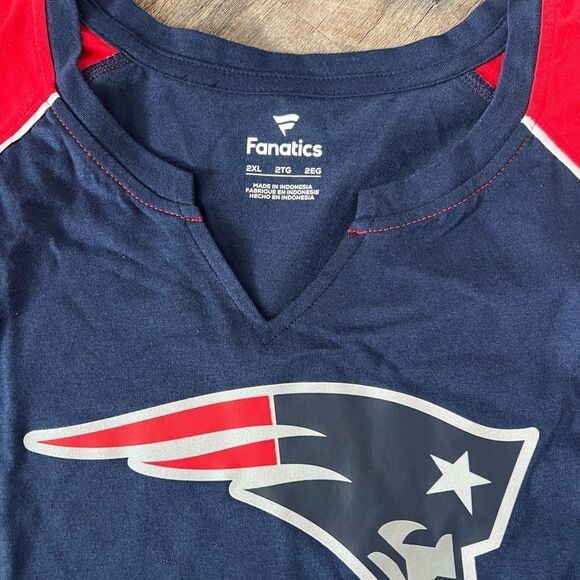 Fanatics New England Patriots Women's Tee-Size 2X - Picture 2 of 6